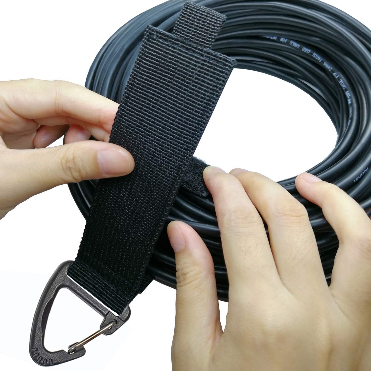 Heavy-Duty Extension Cord Strap – 16 Inches for Maximum Storage Efficiency