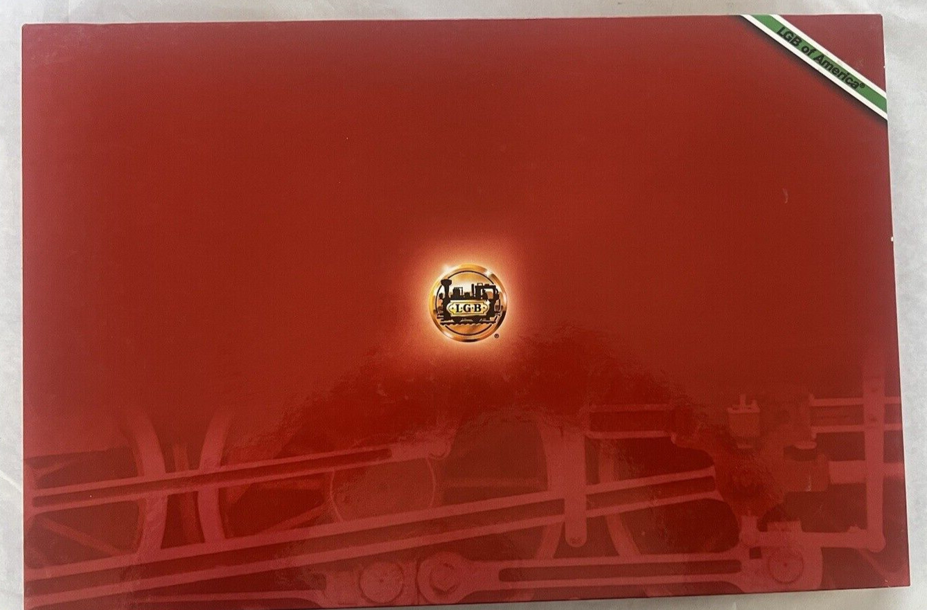 LGB 2003 CATALOG 1st ED. HARDCOVER OVERSIZED BOOK WITH DISPLAY POSTER