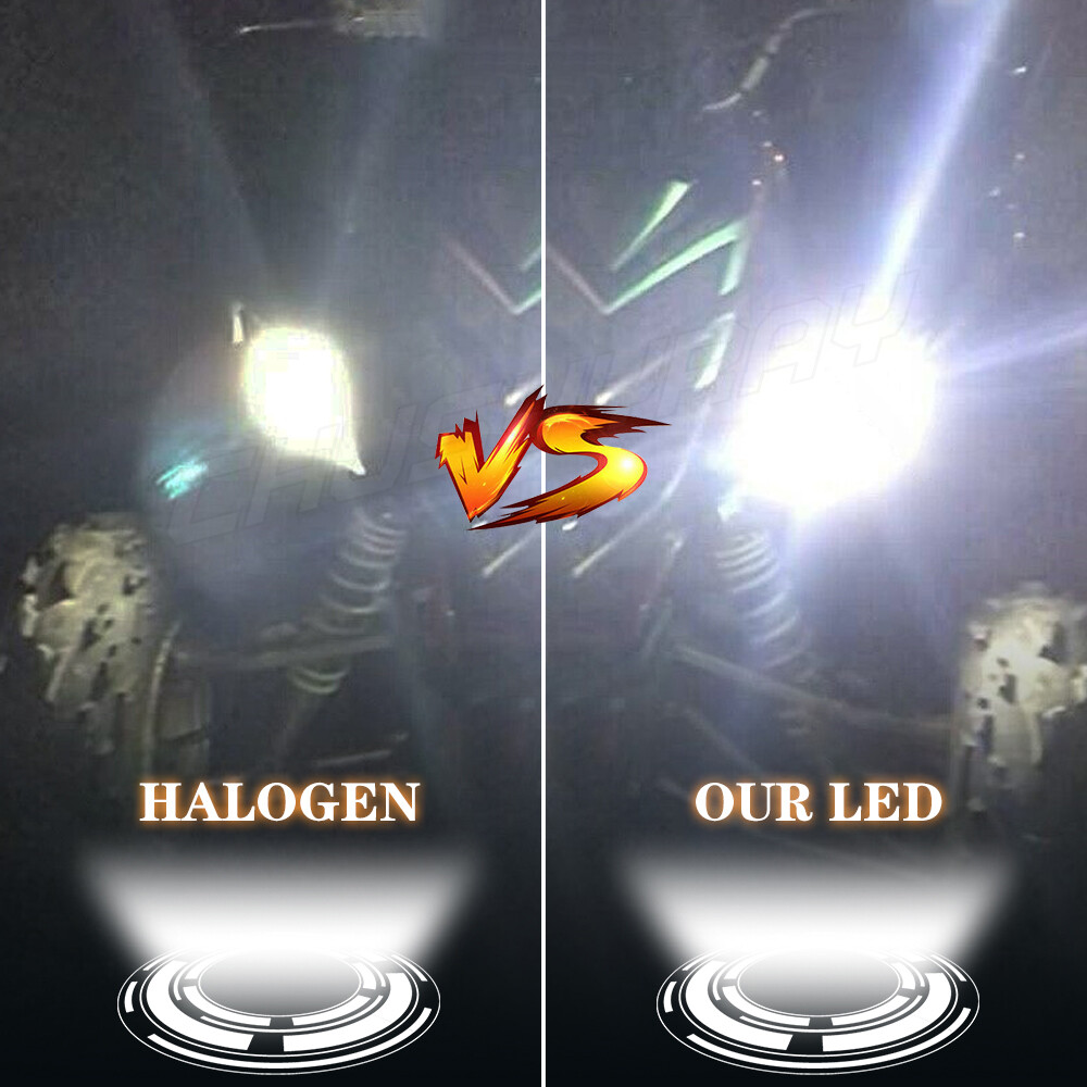 2x Super LED light bulb for Honda Motorcycle 2002-2007 VTX1800C headlight 6000K