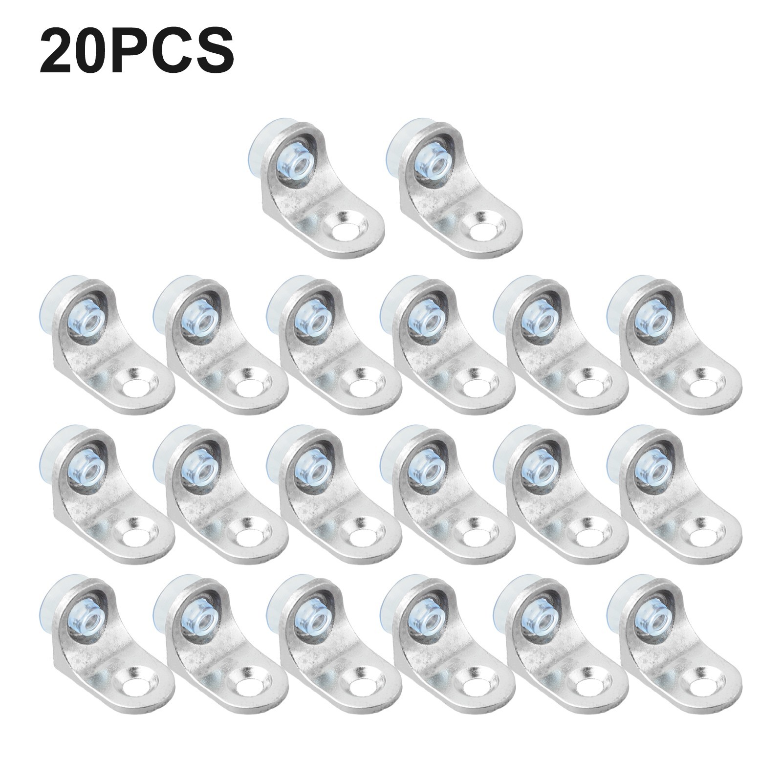 20 Pcs Shelf Support Cabinets Display Cabinets Glass Shelves Shelf Support
