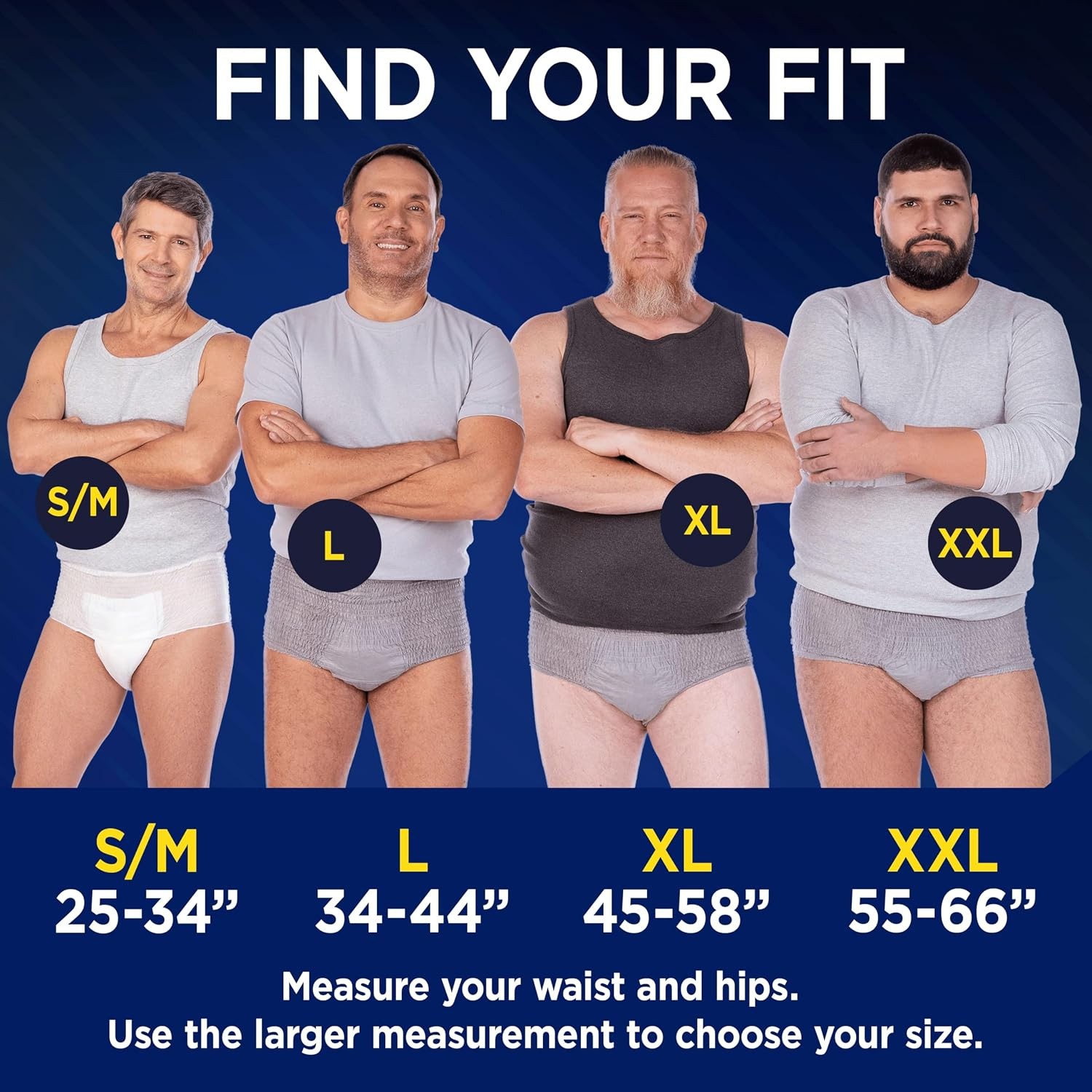 TENA Men Protective Underwear, Max Absorbency, XXL, 14 Count