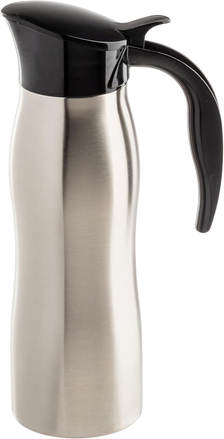 Tablecraft 12682 Stainless Steel Coffee Carafe 2 Liter Black New In Box Sealed