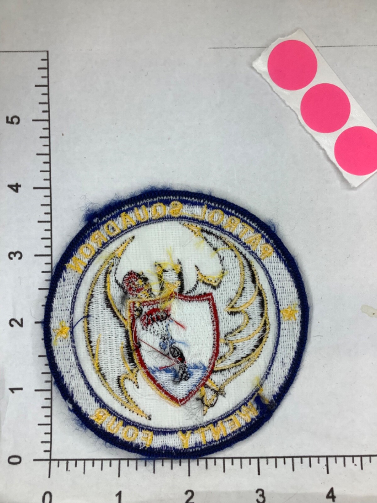 U.S. NAVY PATROL SQUADRON 24 SQUADRON PATCH