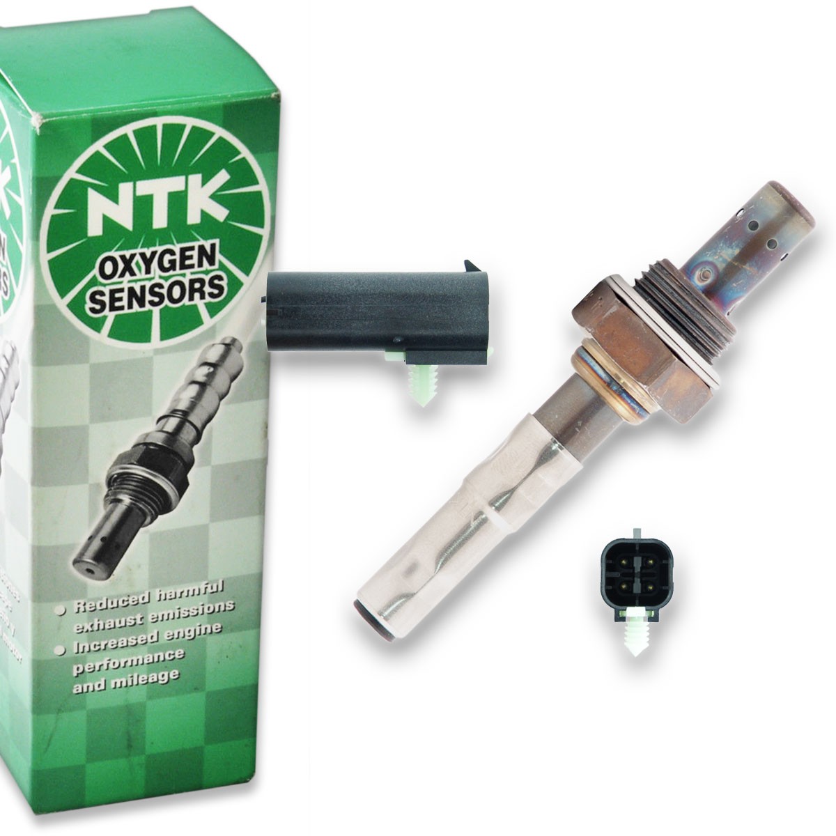 NGK NTK Upstream O2 Oxygen Sensor for 1989 Dodge Lancer 2.5L 2.2L L4 - oj