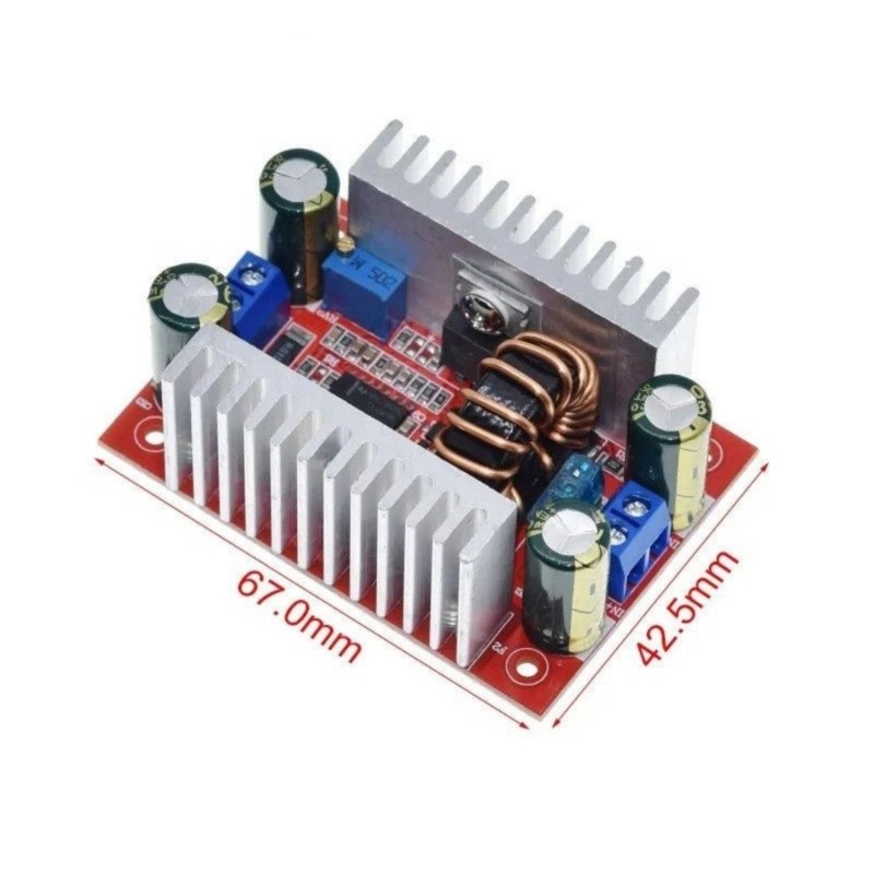High Output DC400W 15A Boost Converters Board for Versatile Power Solution