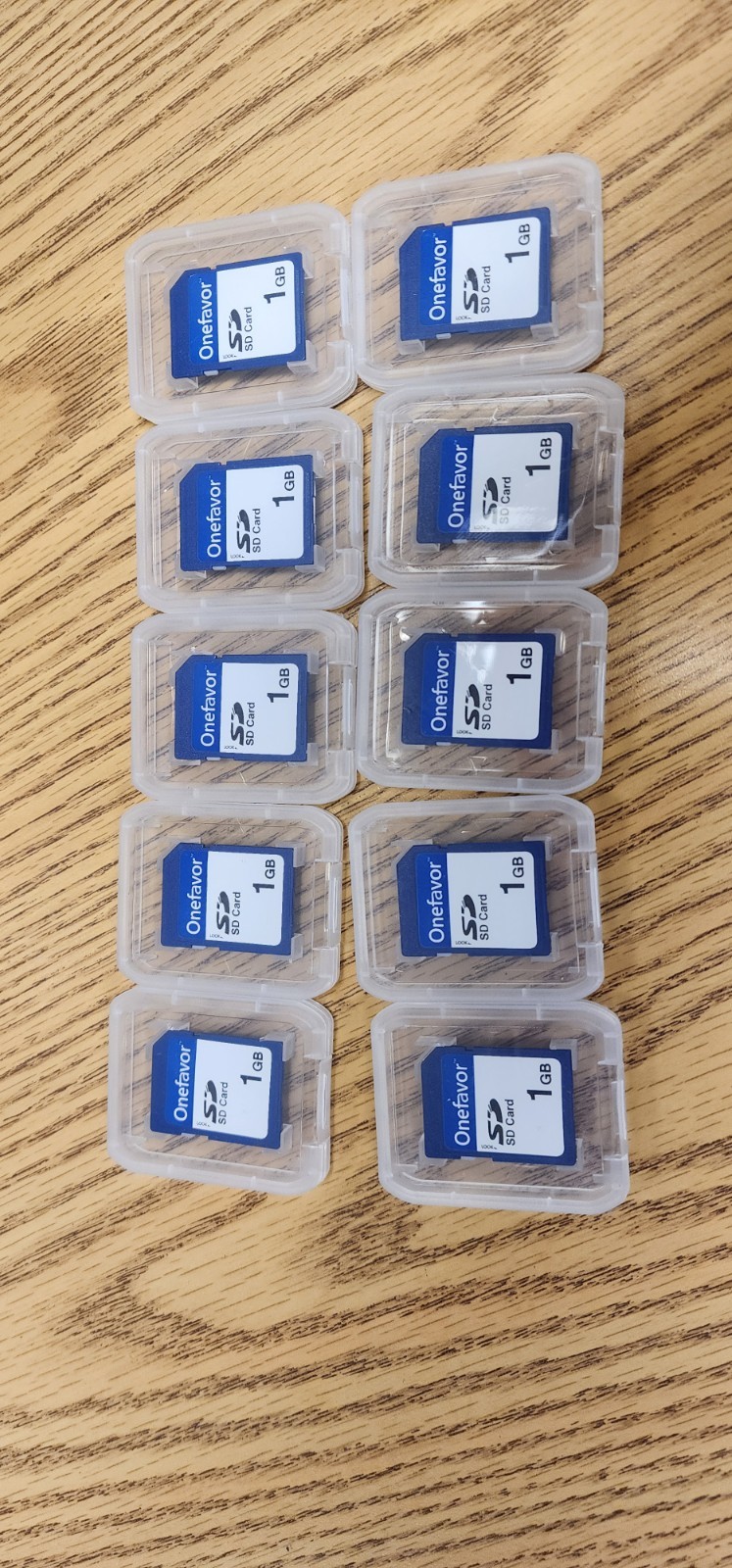 1gb SD Card Lot X10