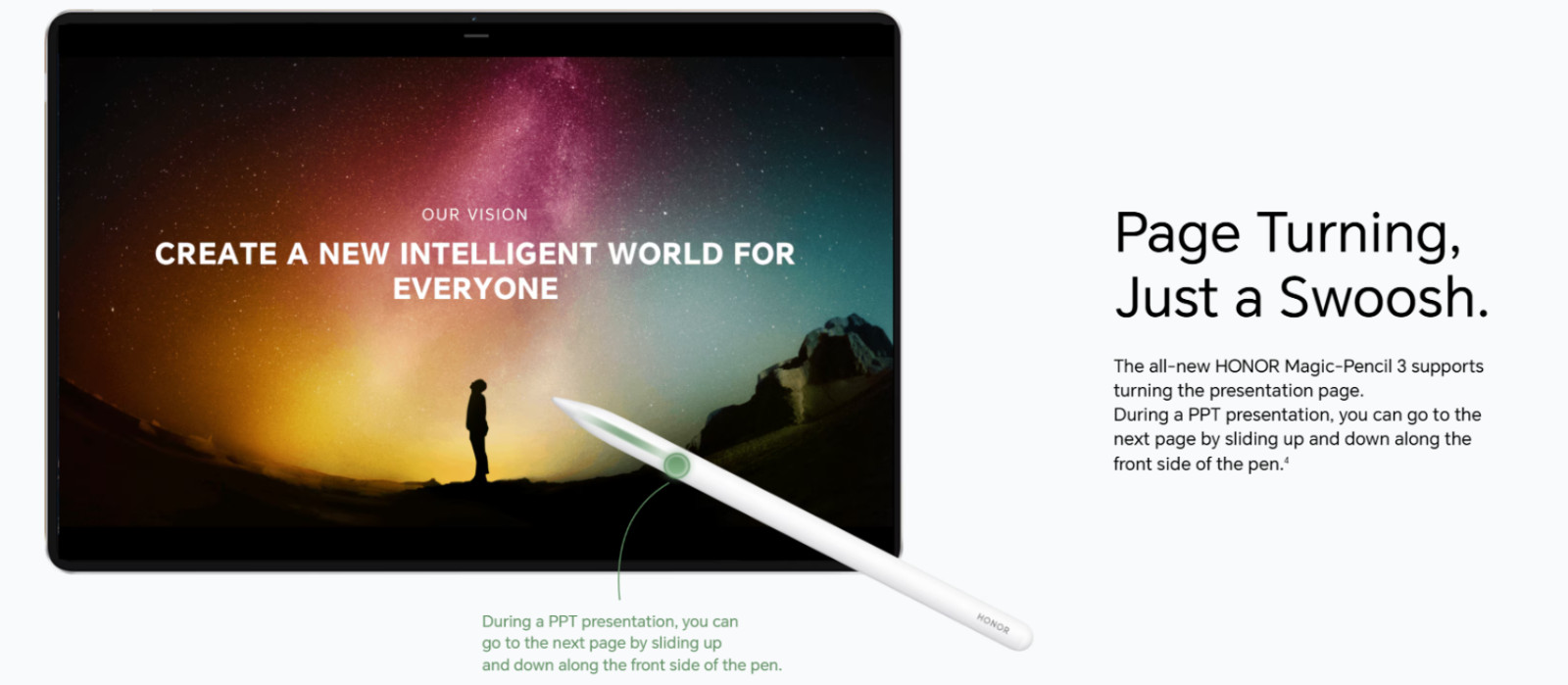Honor Magic-Pencil 3 Stylus For Honor MagicPad 4 Tablet
