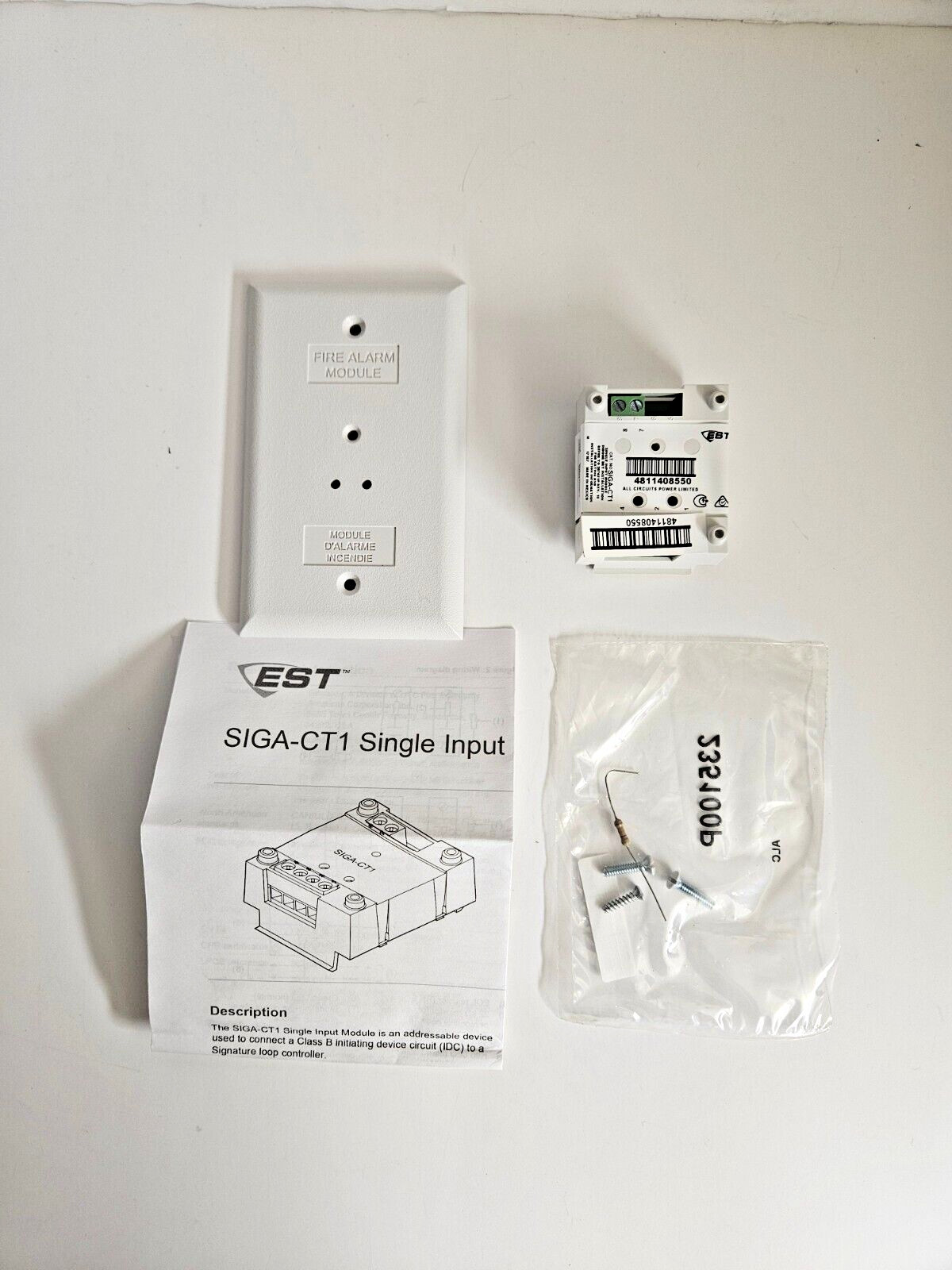 EST SIGA-CT1 Single Input Module NEW