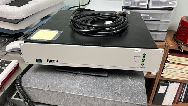 Hiden Analytical Model HAL 201 RC Interface With  Cables, For Parts