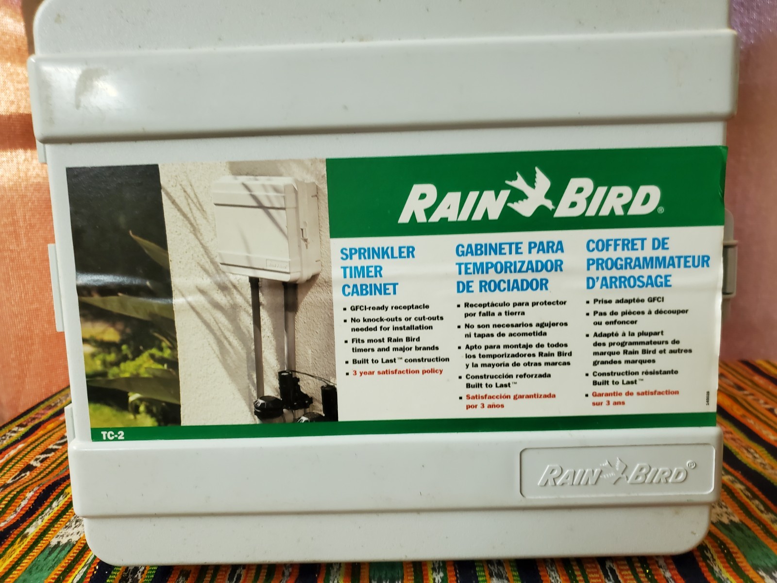 Rain Bird ISA-408-RS 8 Zone Controller Timer Mounting Kit Valves Srinklers New