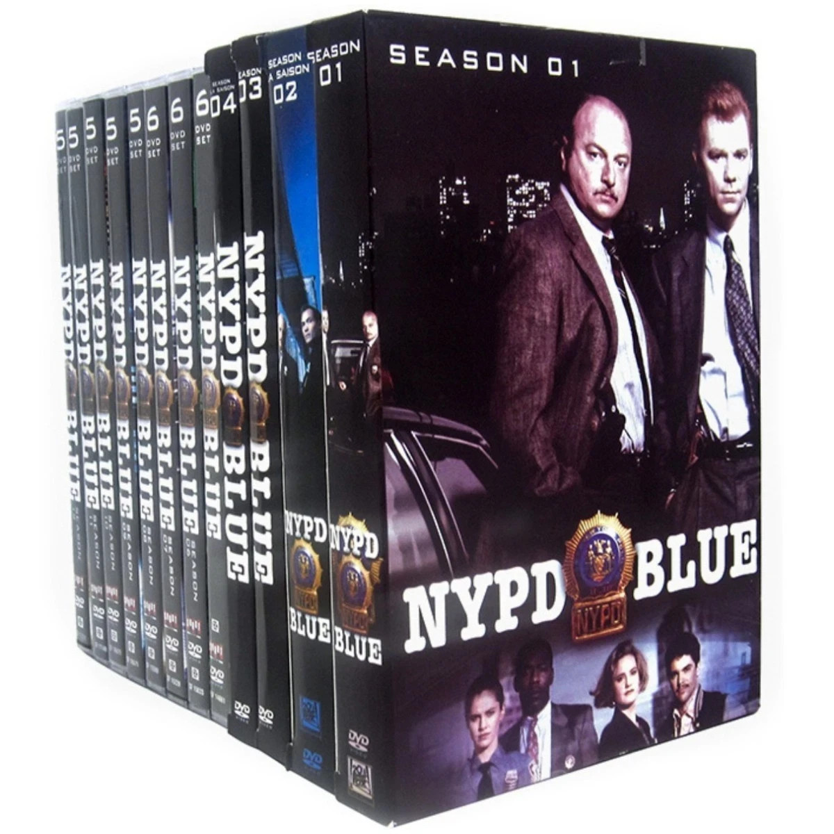 NYPD Blue The Complete TV Series Season 1-12 DVD 63-Disc Set