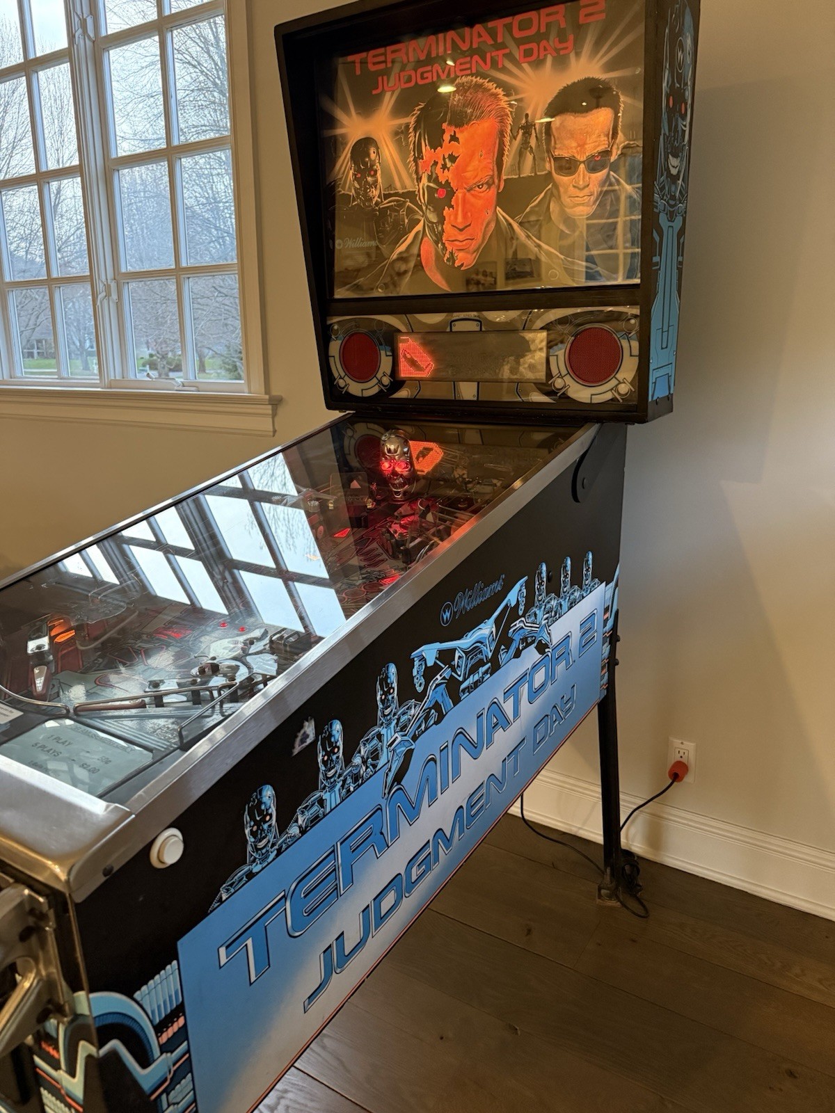1991 Williams Terminator 2 Pinball Machine