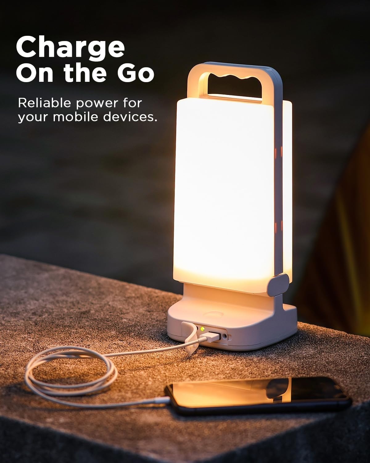 Lightweight Solar Tent Light, 80HRS Runtime