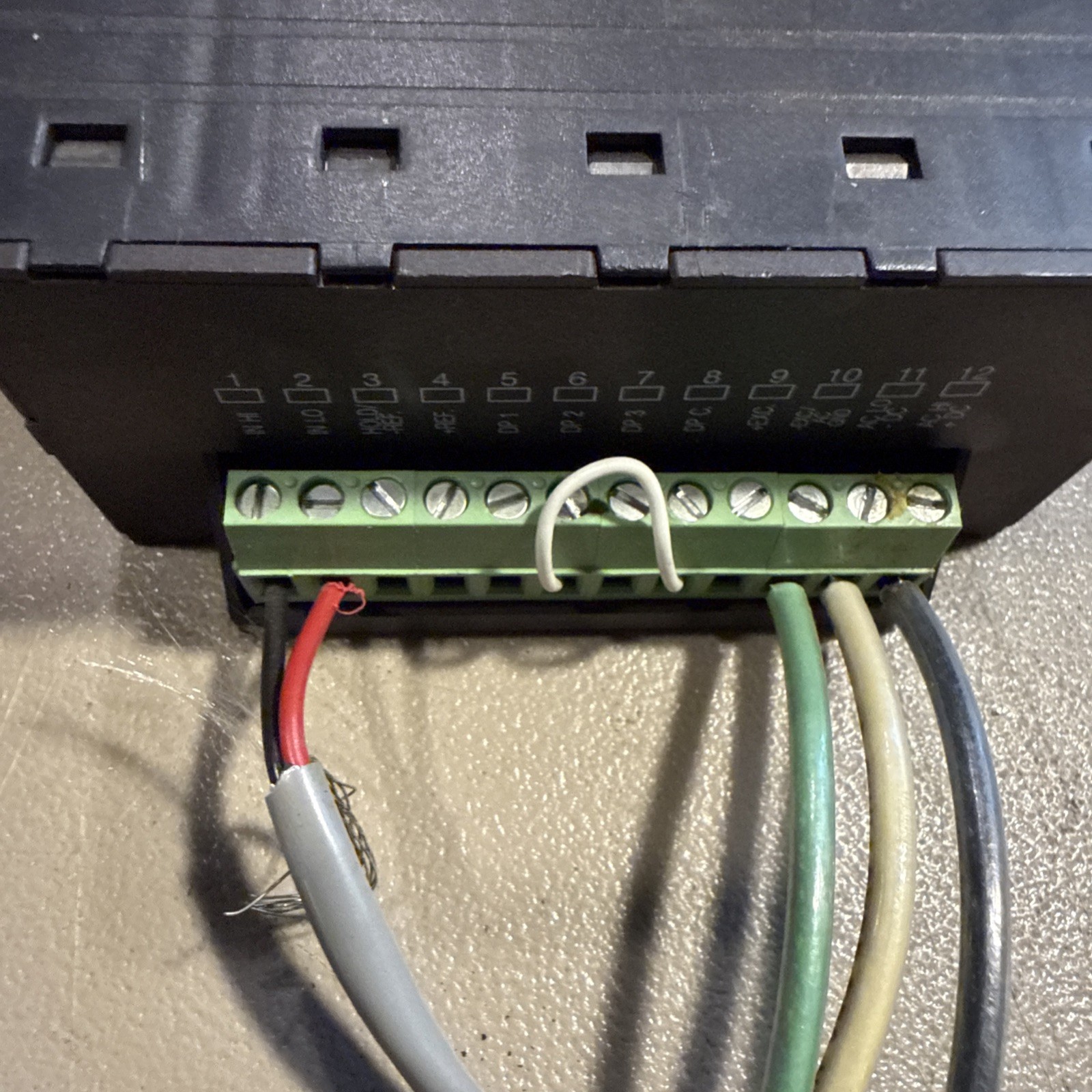 Simpson 2T884 Panel Meter Switch For Mud Tank Level