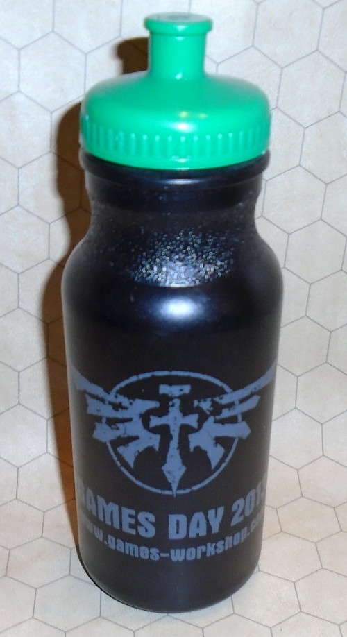 Games Day 2013 Water Bottle - Warhammer 40k Dark Angels Promo