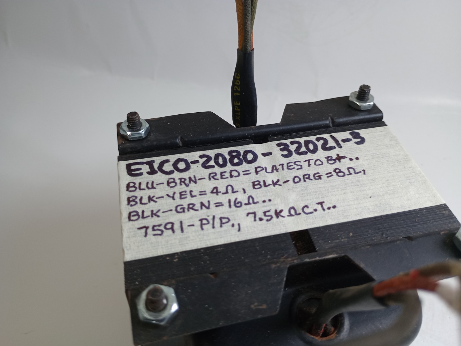 1 Eico 32021-3 Output Transformer -Tests Good -2080