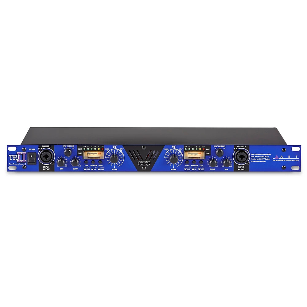TPS II 2-Channel Variable Impedance Tube Preamp