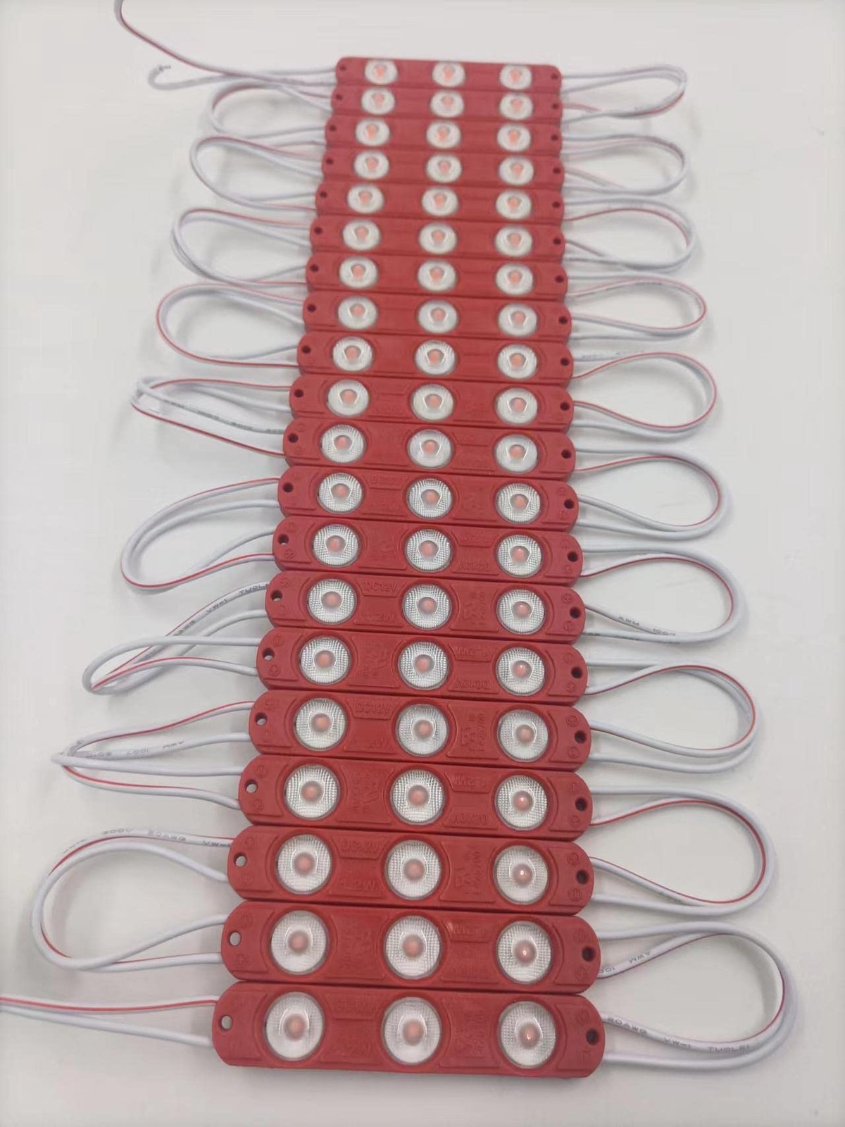 Red LED Module DC12V 1.2W for Letter Lightbox Advertising Signs with Tape
