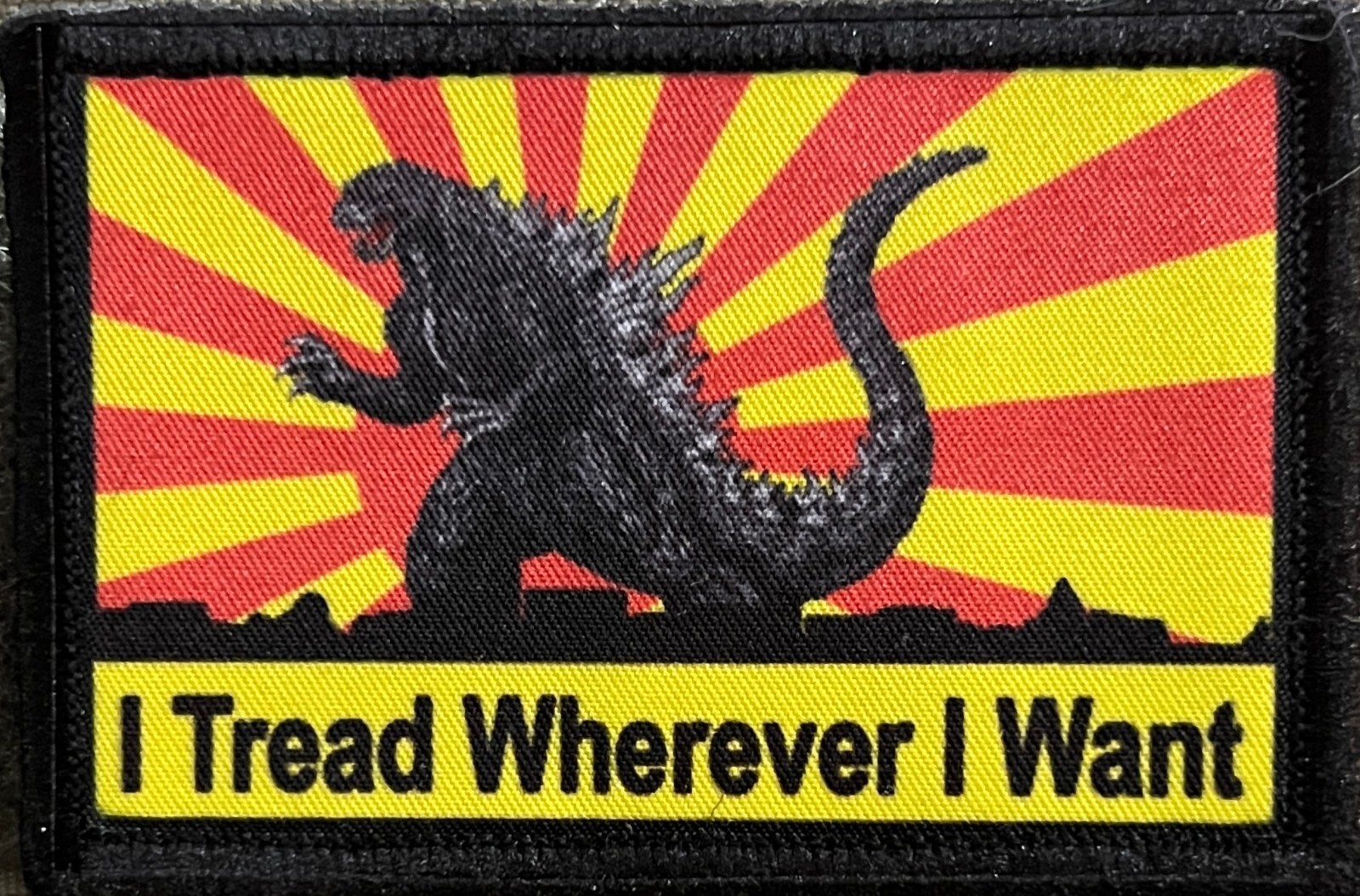 Never Forget Retro Funny Morale Patch Made in the USA