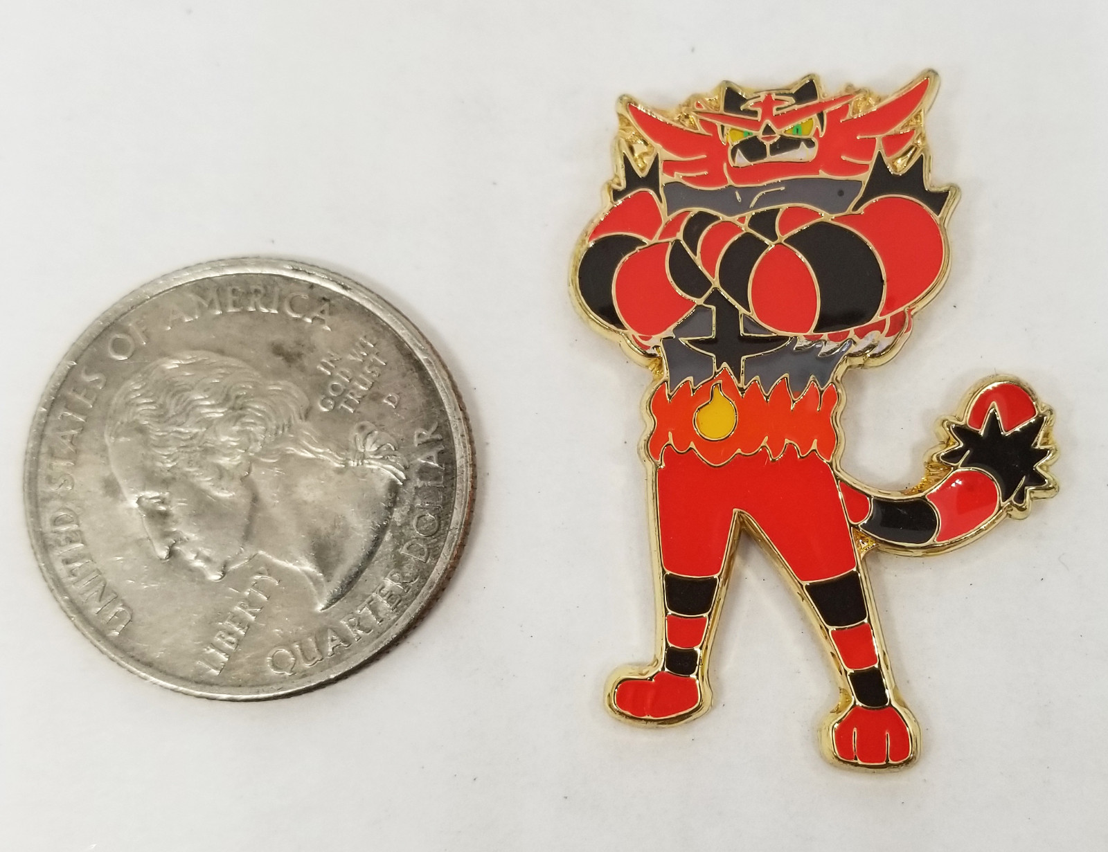 Pokemon XY Incineroar Collector's Pin (Officially Licensed) (ONE PIN)
