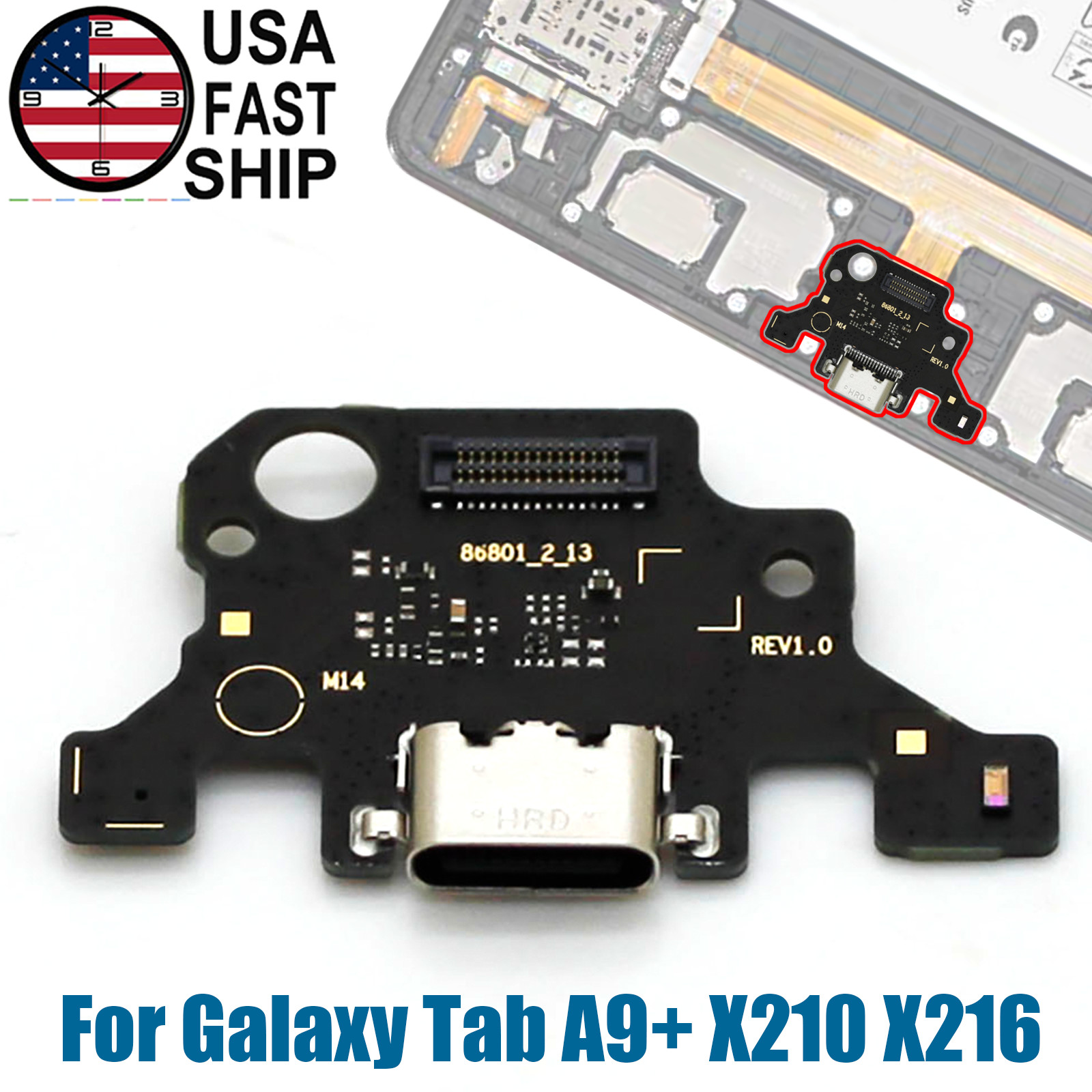 OEM USB Charging Port Board For Samsung Galaxy Tab A9 Plus X210 X215 X216 X218