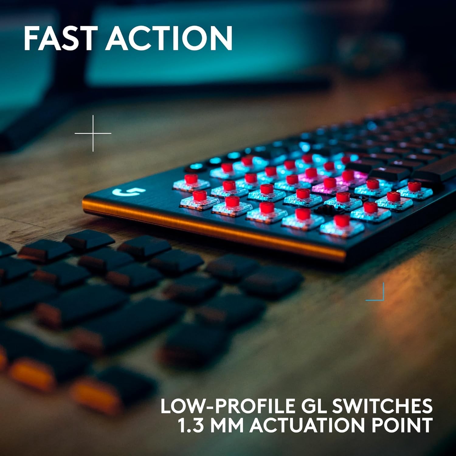 Logitech G915 X LIGHTSPEED Wireless Mechanical GL Clicky Gaming Keyboard