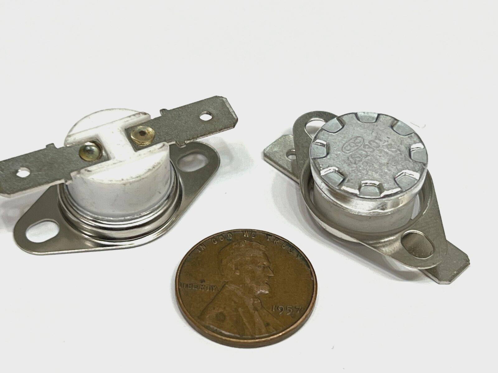 2x Thermostat switch normally Closed NC Thermal 16a 275C 527F KSD301 KSD302 G566