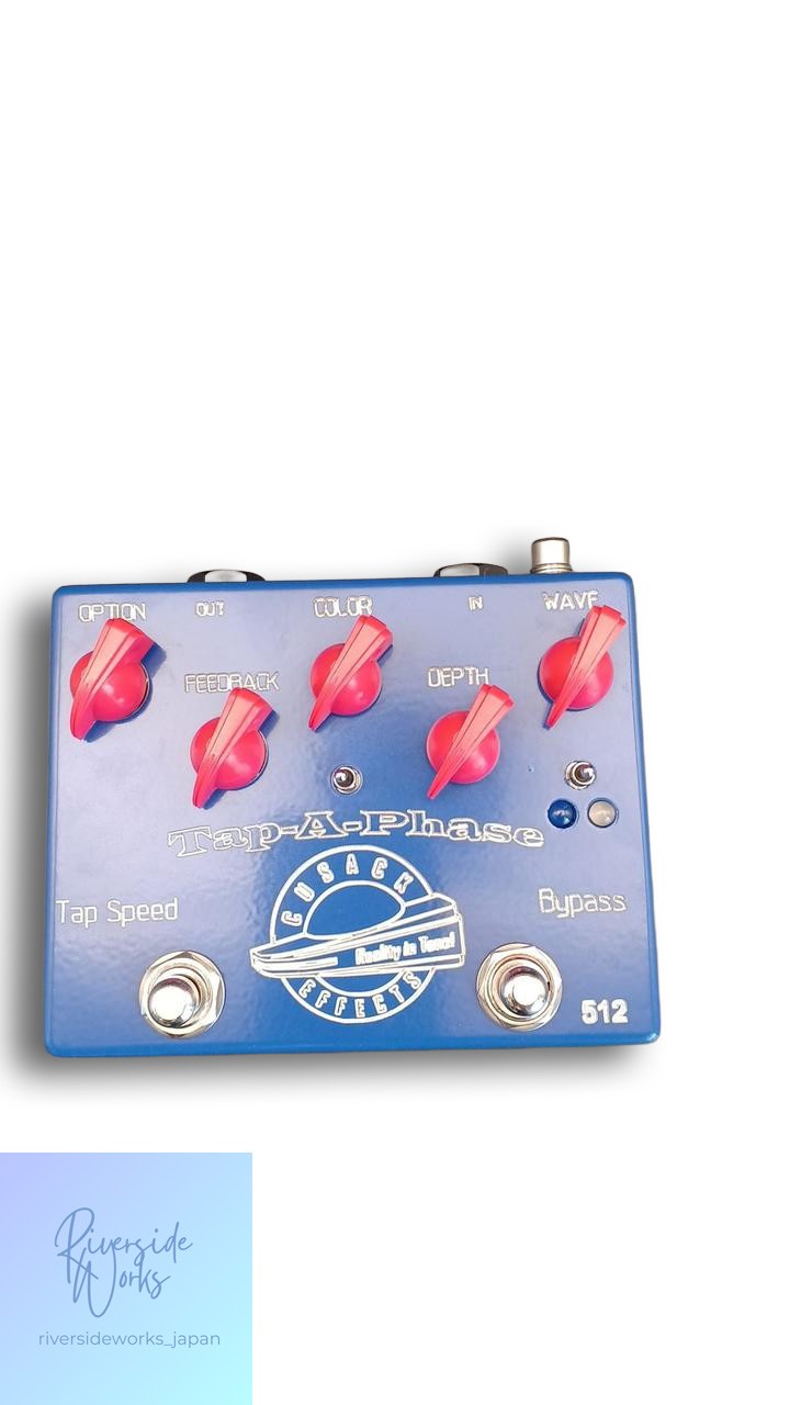 Cusack Music Tap-A-Phase Effects Pedal JP