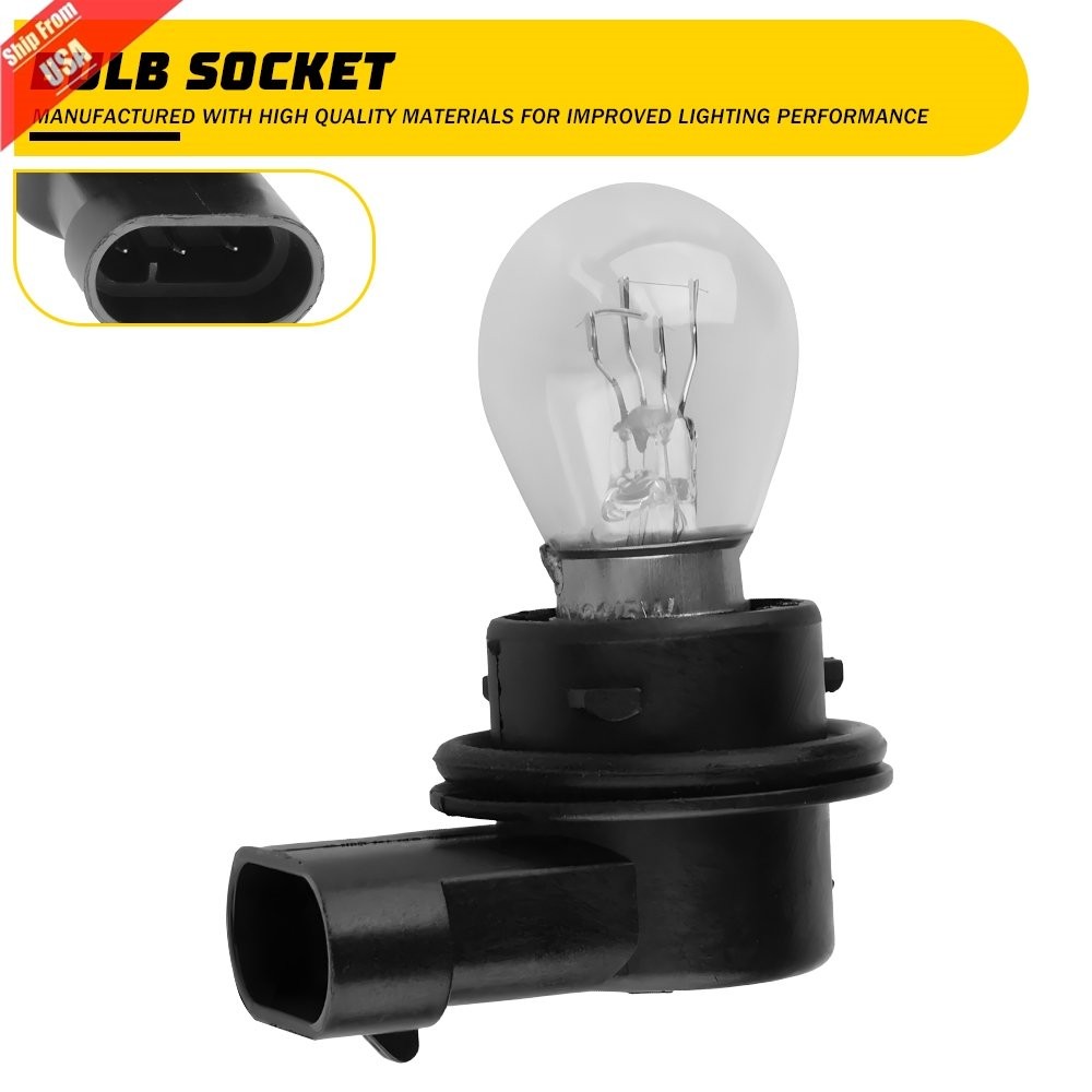 Front DRL Daytime Running Light Bulb w/ Socket Fits Jeep Renegade 1.4T 2014-2021