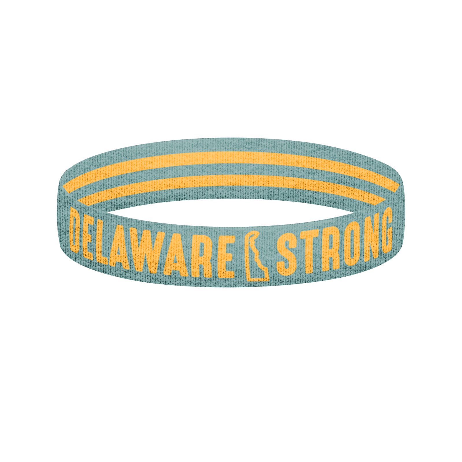 Reversible Delaware Strong Wristband Bracelet Delaware Bracelet