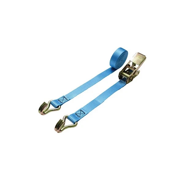 4 x Maypole MP61504 Ratchet Tie Down Straps Blue 4m 25mm 800kg Breakforce