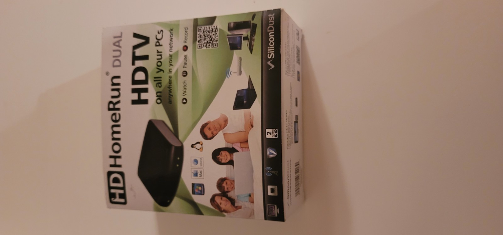 SiliconDust HD HomeRun Dual ATSC Tuner HDHR3-US  Tested