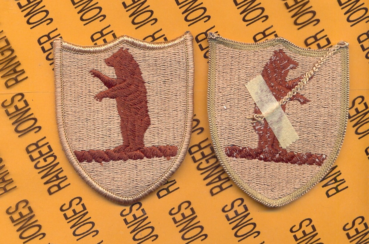USA Missiouri Army National Guard ARNG Desert DCU 3" patch m/e