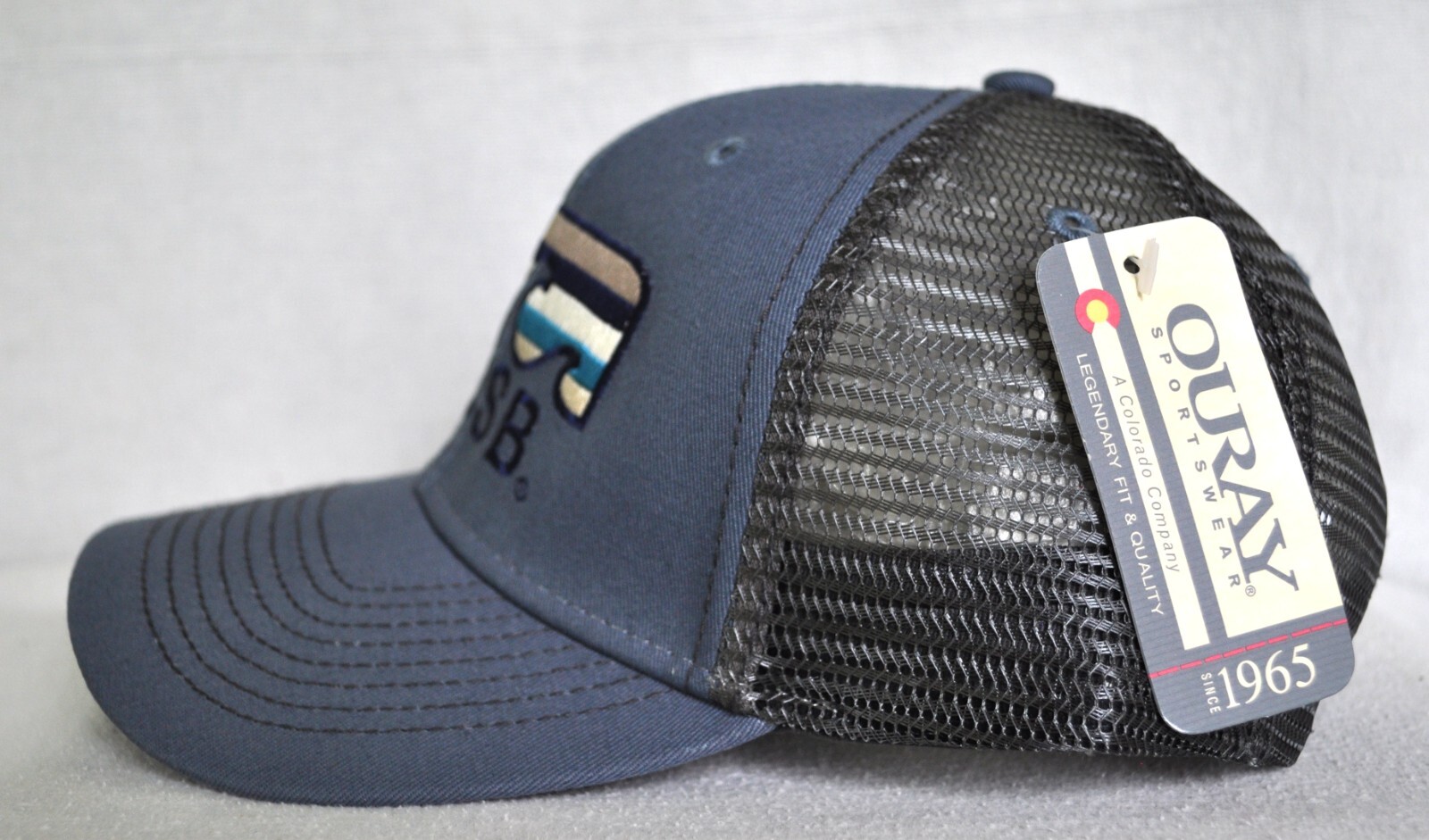 *UCSB* UNIVERSITY OF CALIFORNIA SANTA BARBARA Surfer Trucker Ball cap hat OURAY*