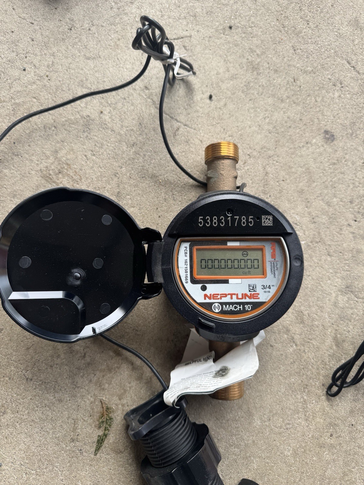 Neptune Mach 10 Ultrasonic Water Meter