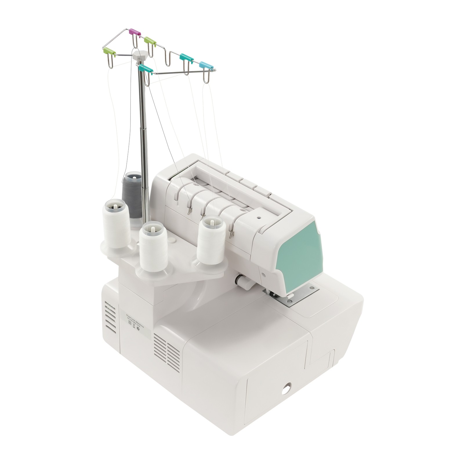 Overlock Sewing Machine with LED Light 1200 Stitches/Minute Serger Electric 91W