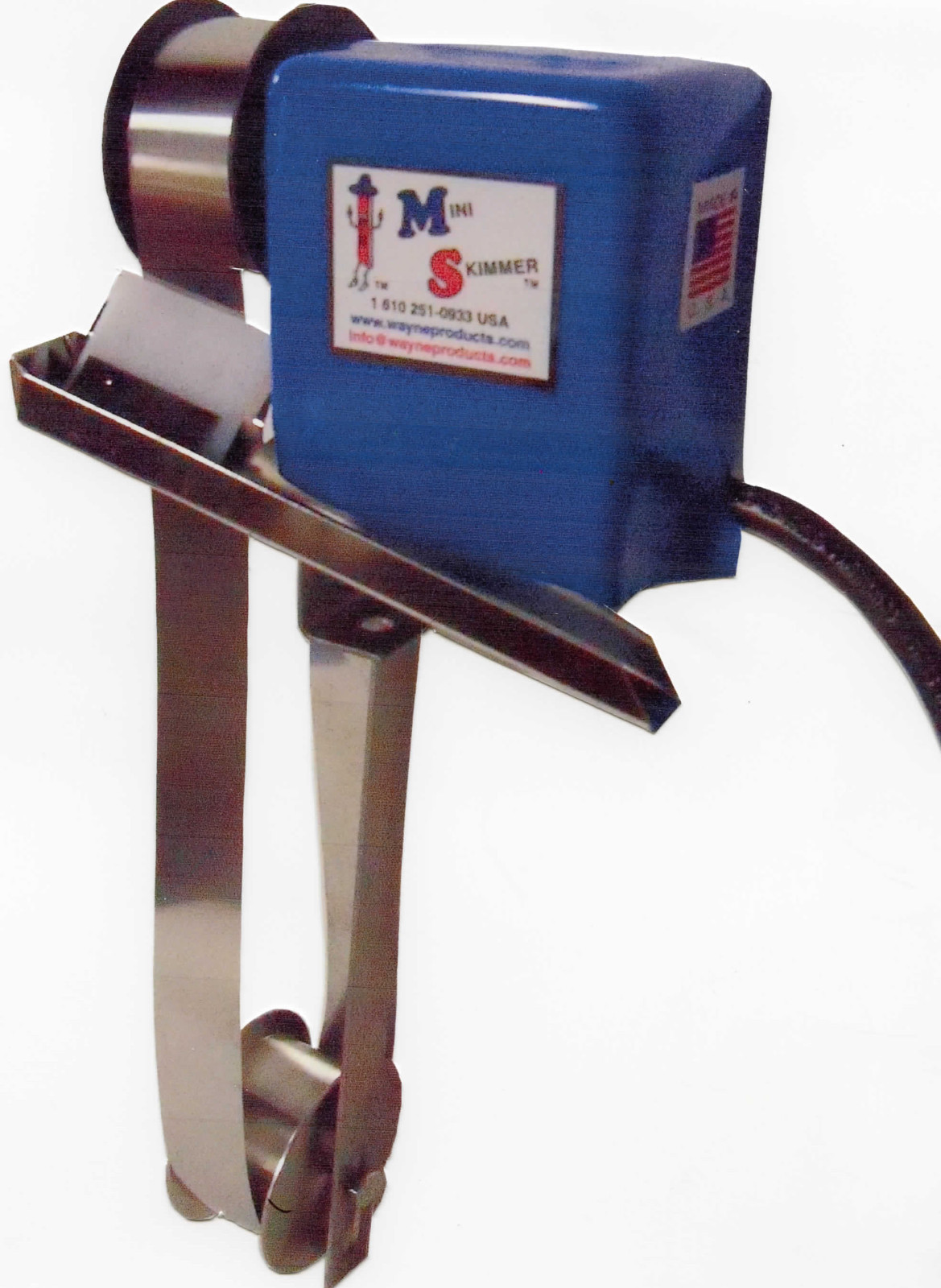 Wayne Mini-Skimmer MSB-B Stainless Steel 8" Belt Oil Skimmer for Parts Washers