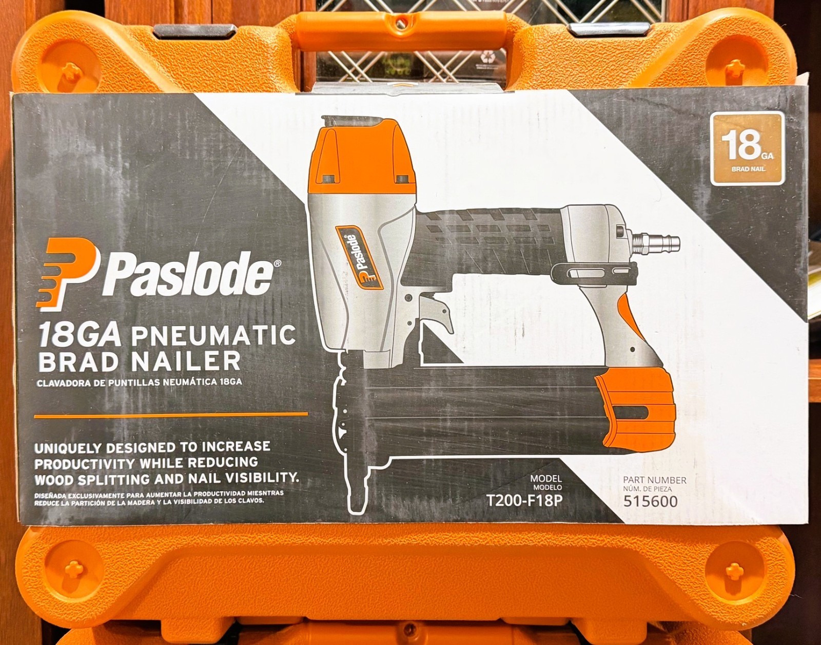 Paslode T200-F18P  18Ga Pneumatic Brad Nailer  5/8" to 2"