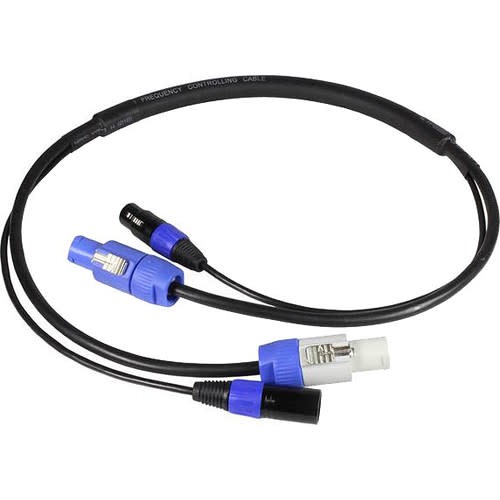 Blizzard Lighting powerCON TRUE1 Power/5-Pin XLR DMX Combo Cable, 10'