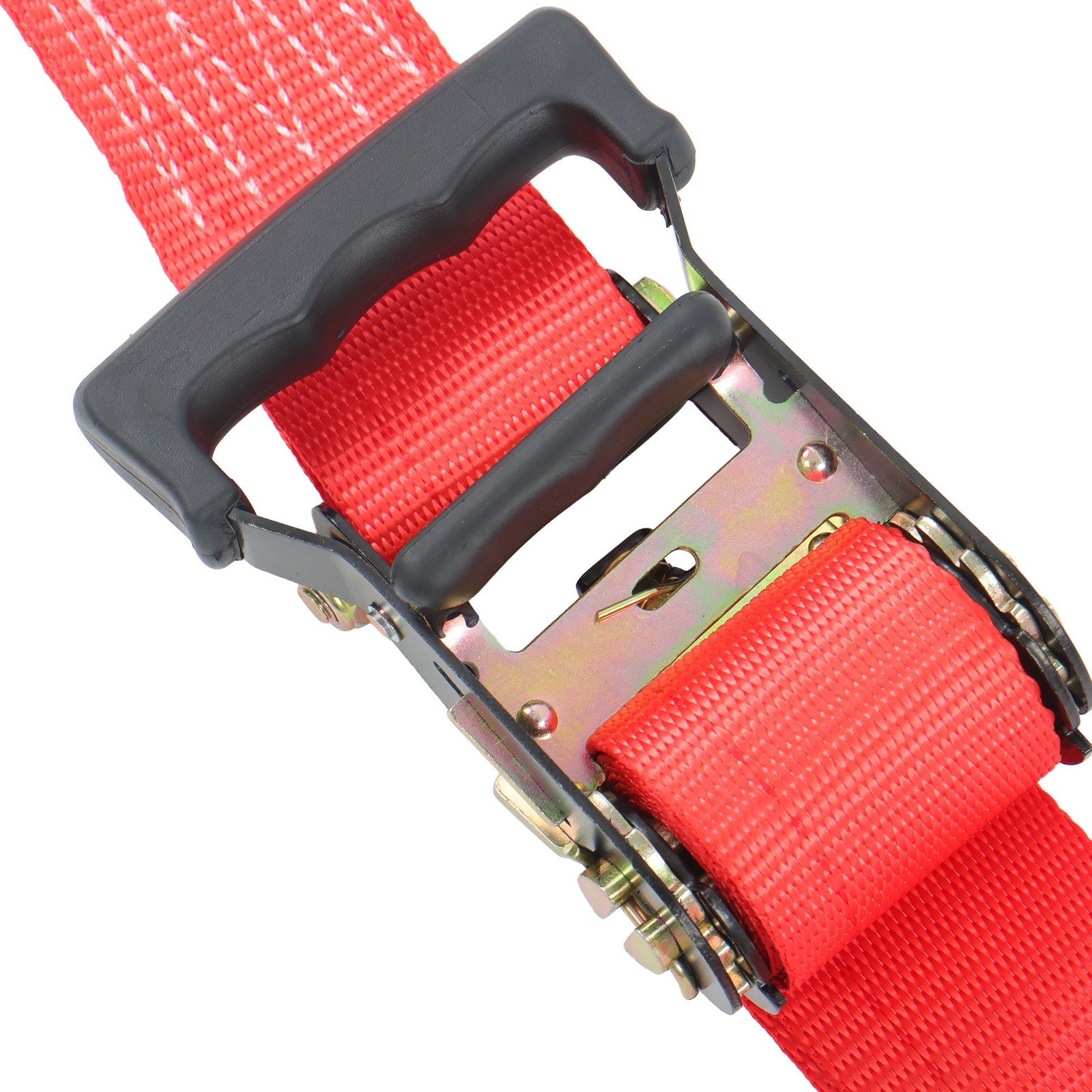 rail wheel 1 set red E-type guide wedge + 8' red ratchet strap