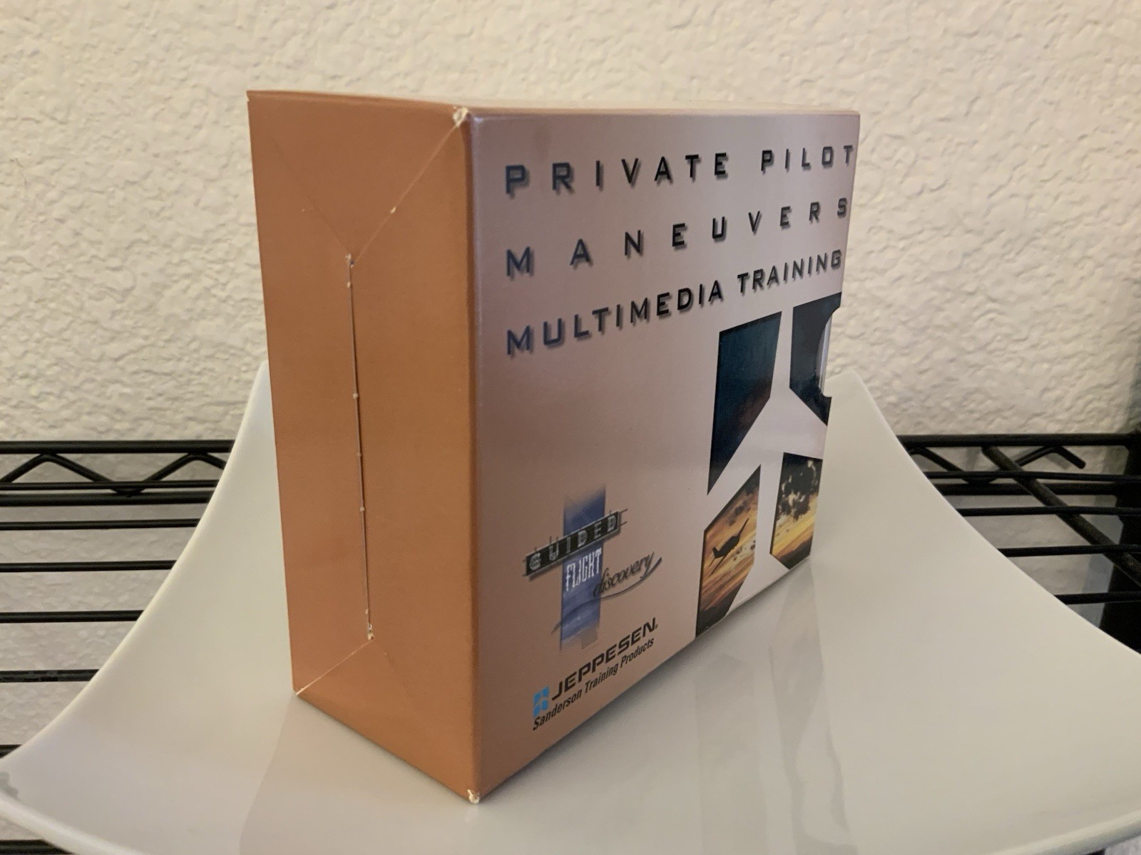 JEPPESEN Private Pilot MANEUVERS 5-CD Set Multimedia Training Software *AVIATION
