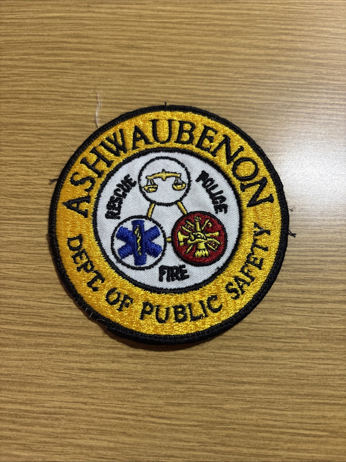 Ashwaubenon Department If Public Safety Patch
