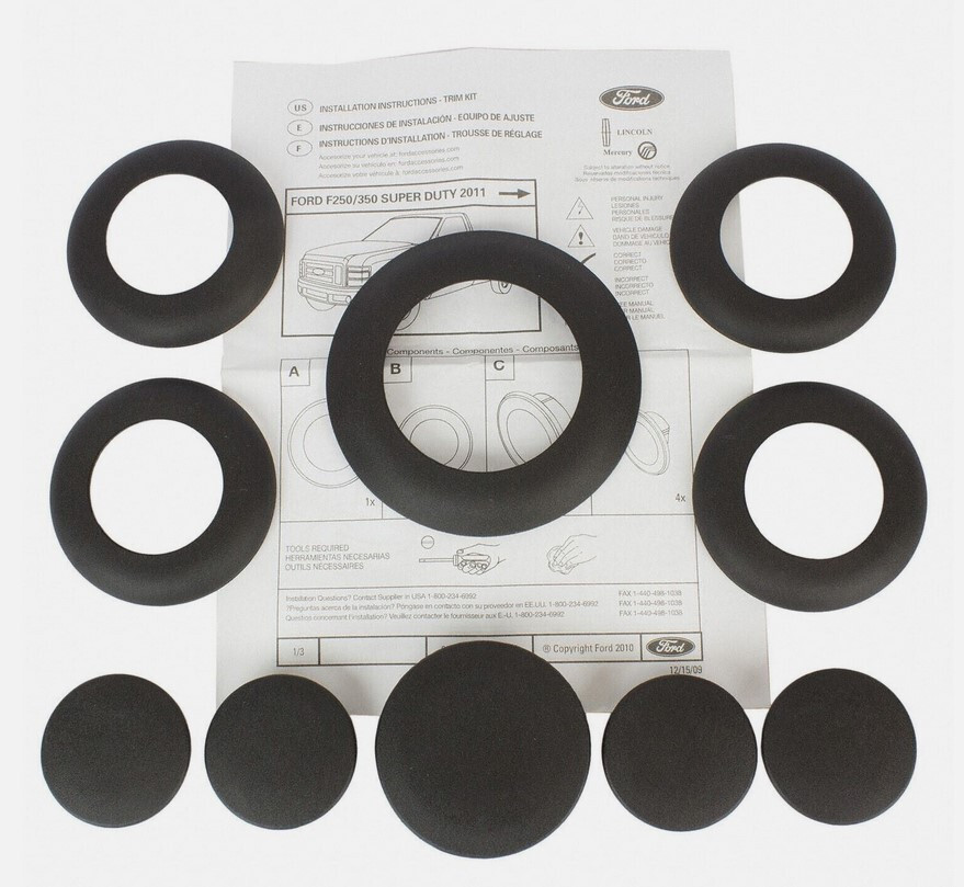 NEW OEM 11-25 Ford Super Duty Fifth Wheel Gooseneck Puck Hitch Plug Cover Kit