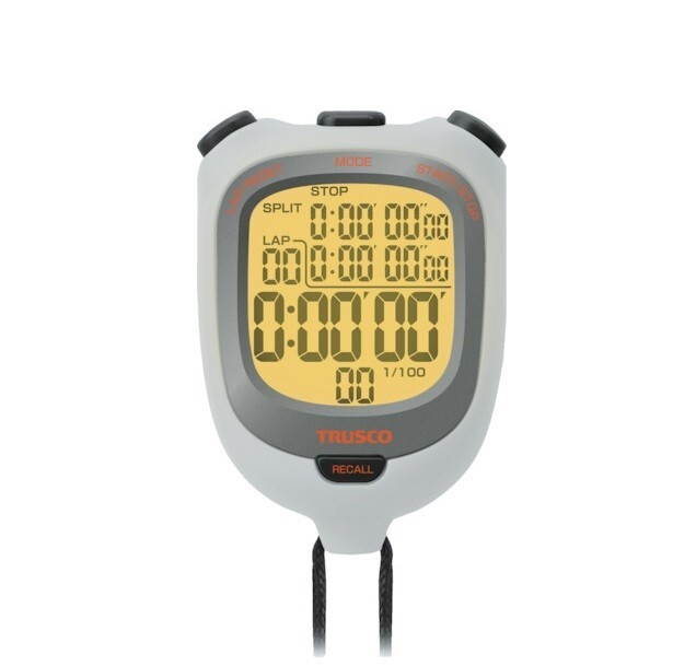 TRUSCO WATERPROOF STOPWATCH WITH BACKLIGHT WPSW-BL