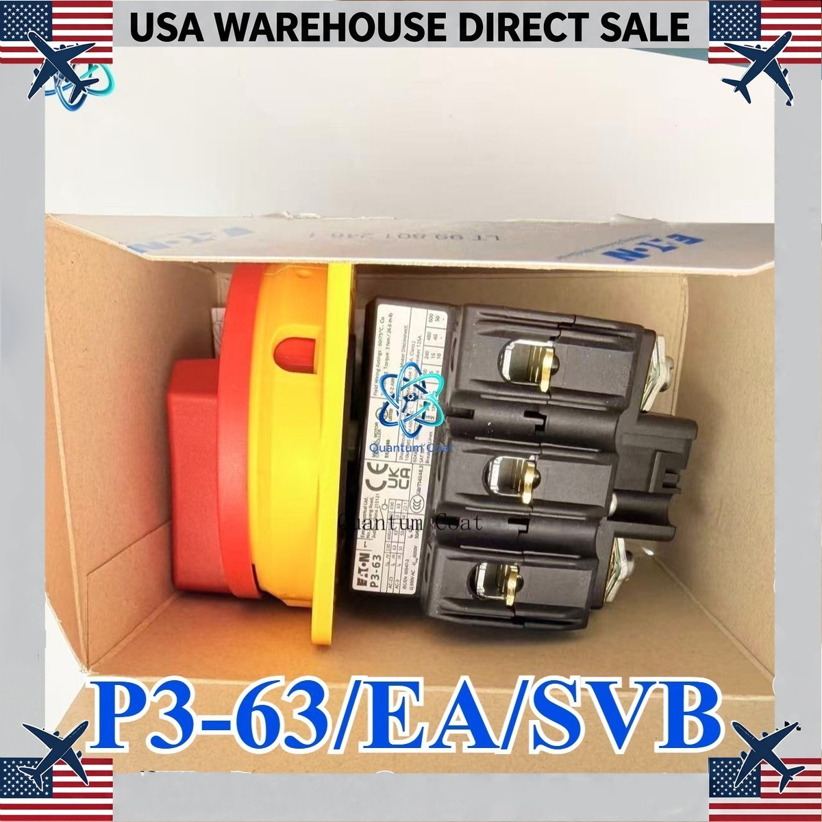 Eaton Moeller P3-63/EA/SVB 63A 3 Pole 660V Main Rotary Switch Disconnector NEW