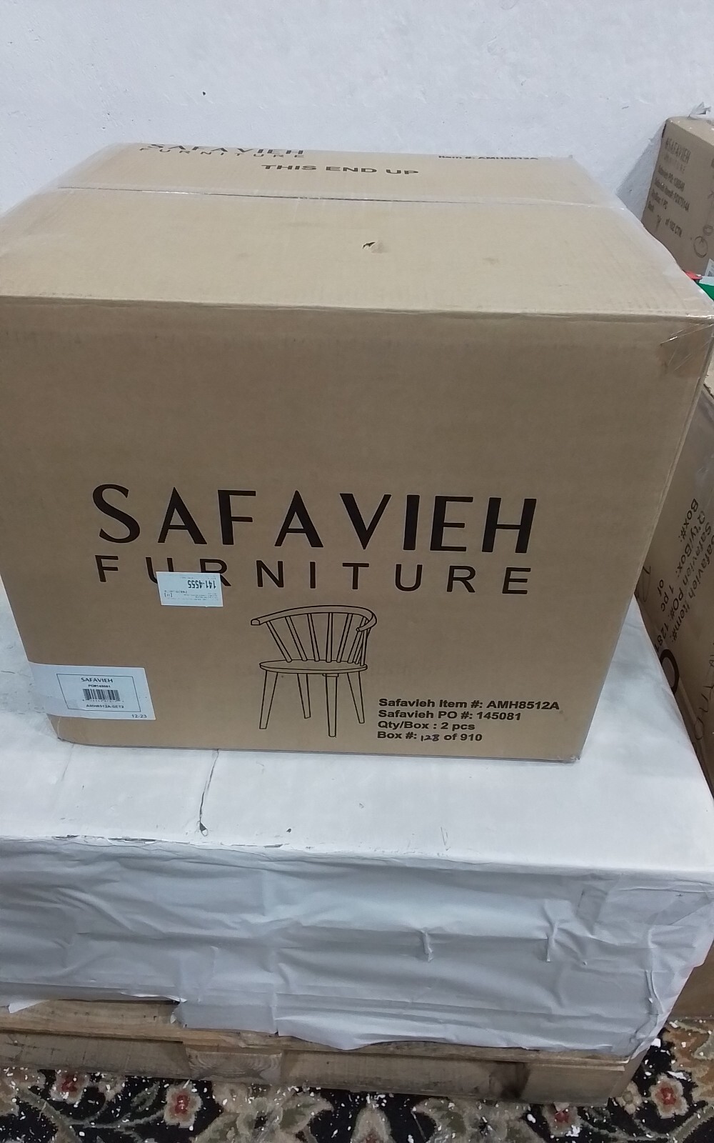 Safavieh BLANCHARD SIDE CHAIR, Reduced Price 2172745149 AMH8512A