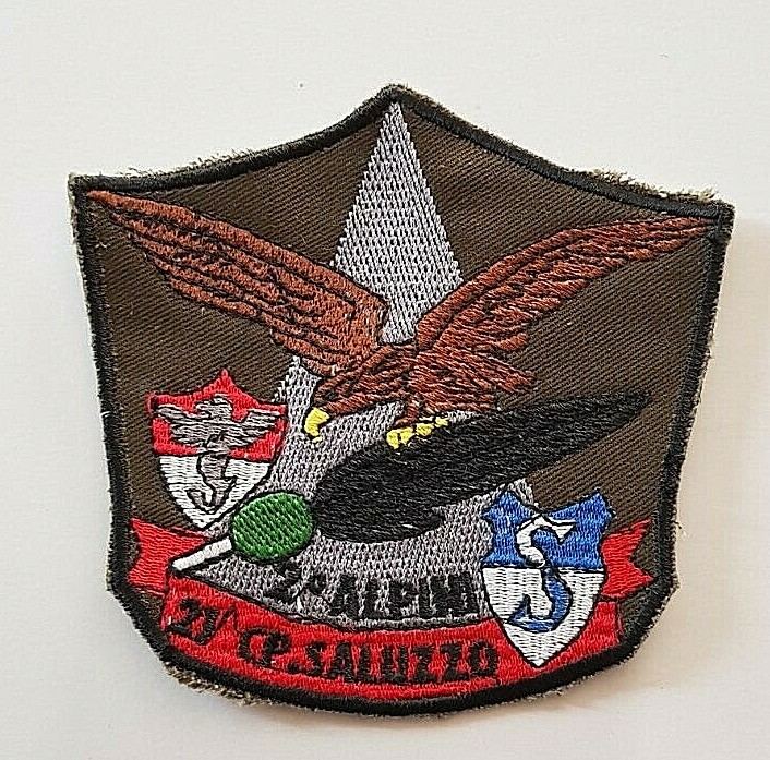 PATCH PATCH PATCH 21ST COMPANY SALUZZO ITALIAN ARMY