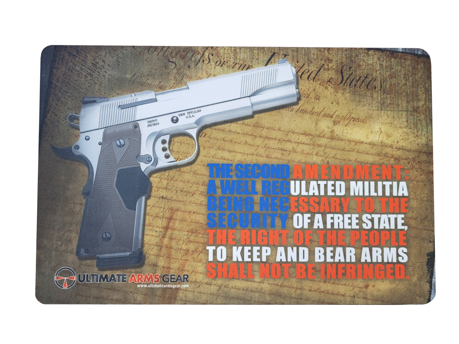 Ultimate Arms Gear 2nd Amendment Firearm Work/Cleaning Mat