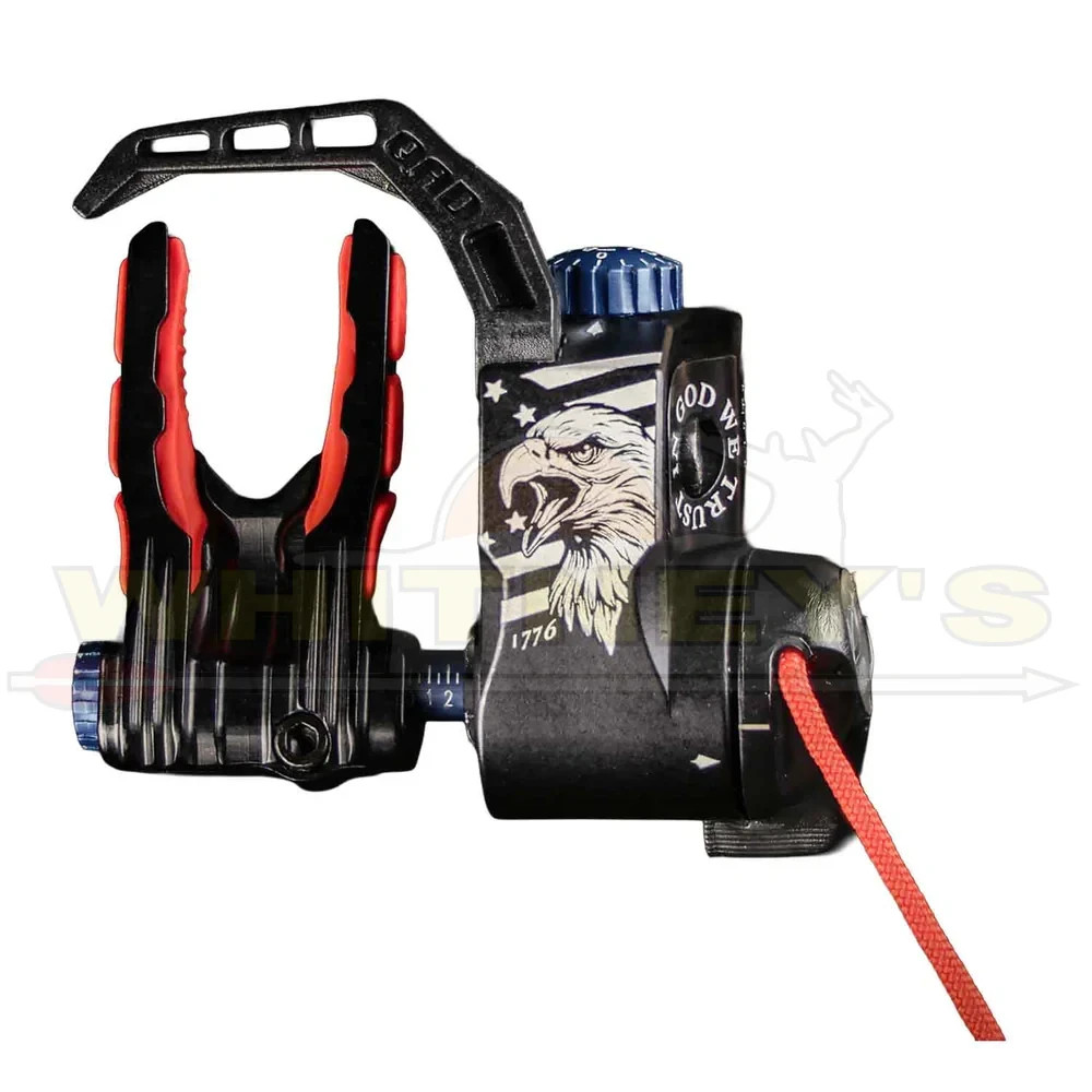 QAD Ultrarest MX2 America 1776 Rest - Right Hand - UUMX2BK-R