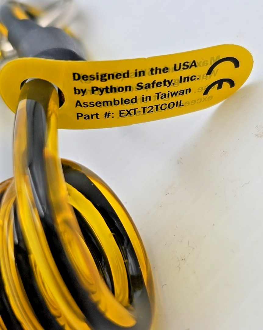 Fall Protection For Tools Tether Coil T2T Trigger To Trigger 1500067